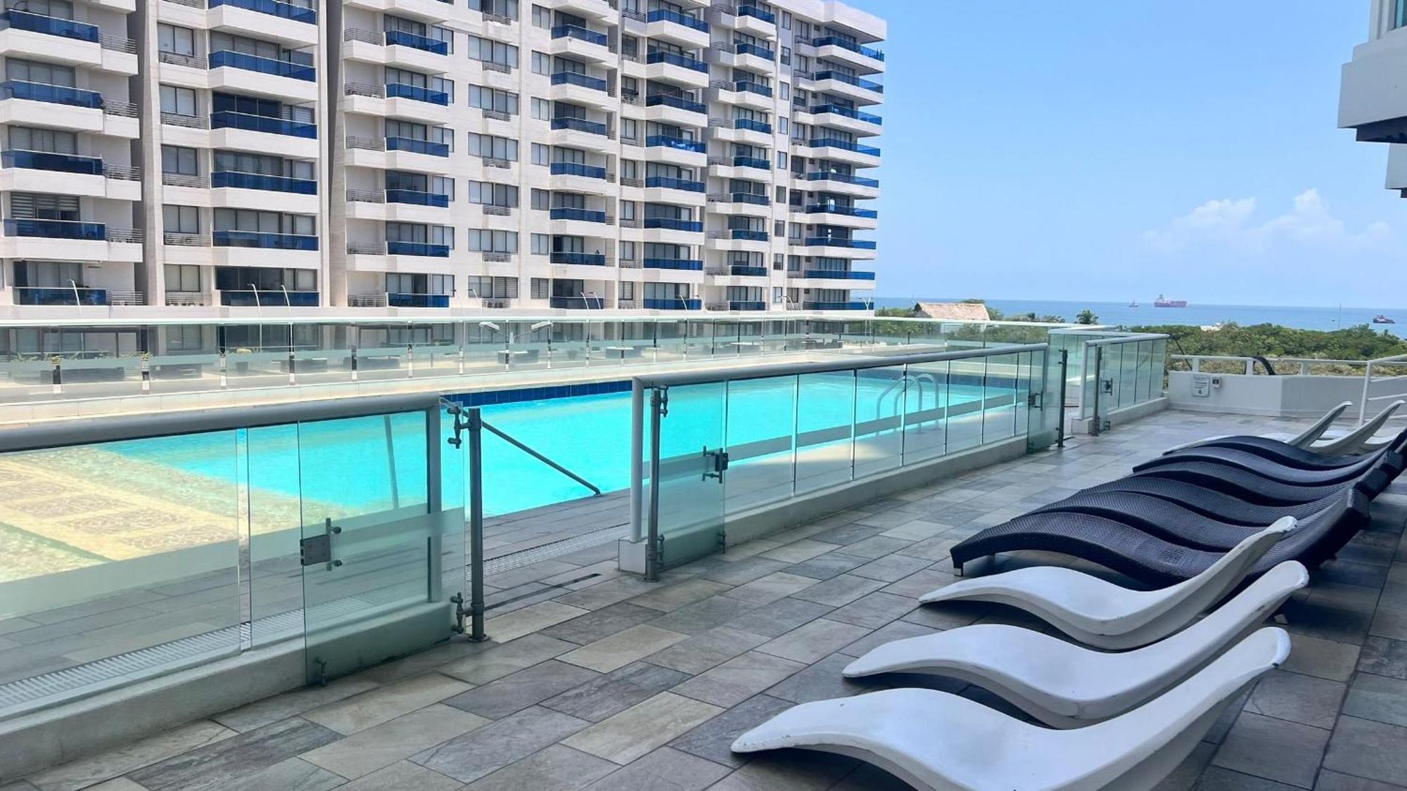 Edificio Areia En Pozos Colorados, Apto 2 Habitaciones 2 Banos Santa Marta  Bagian luar foto