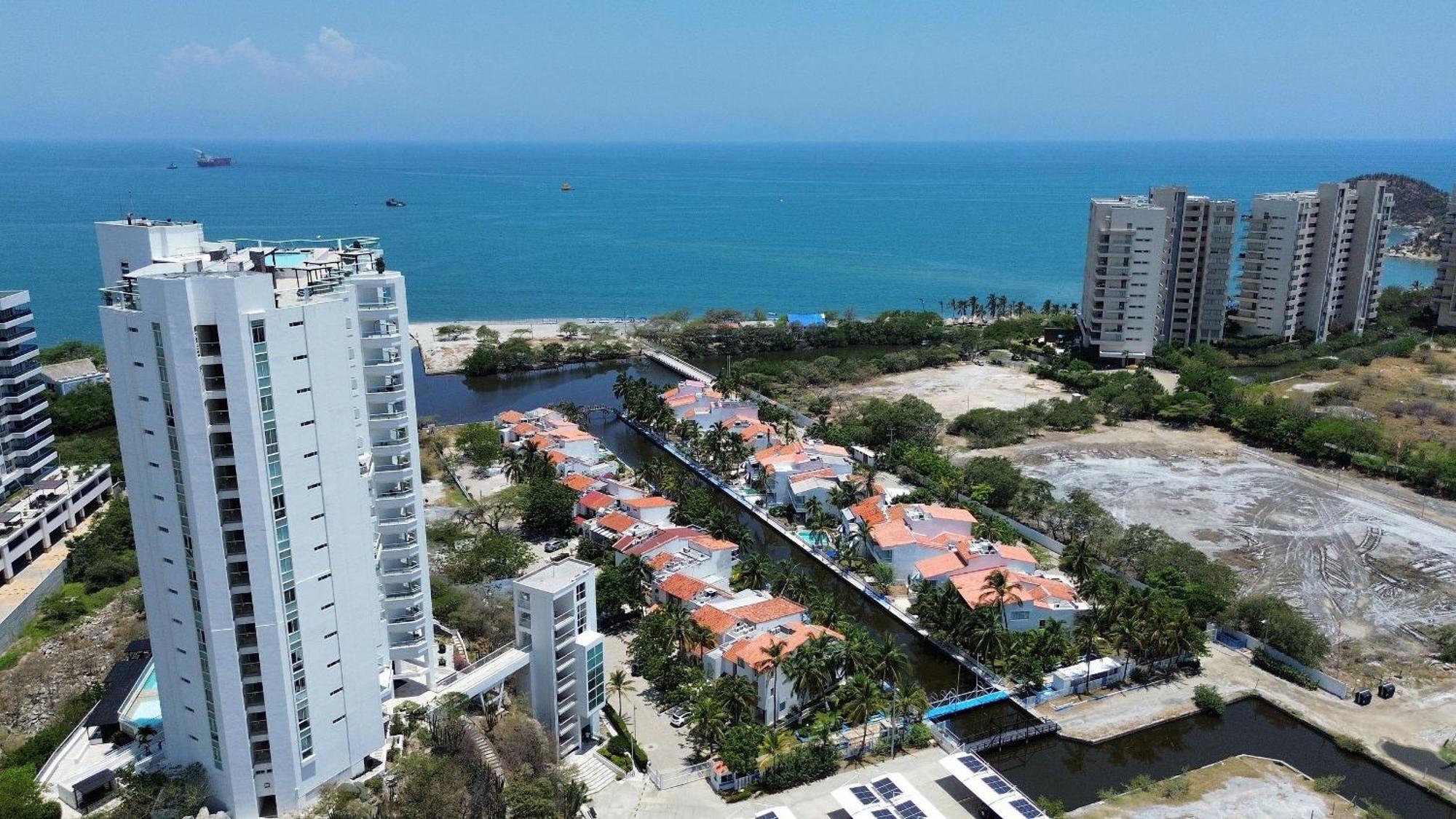 Edificio Areia En Pozos Colorados, Apto 2 Habitaciones 2 Banos Santa Marta  Bagian luar foto