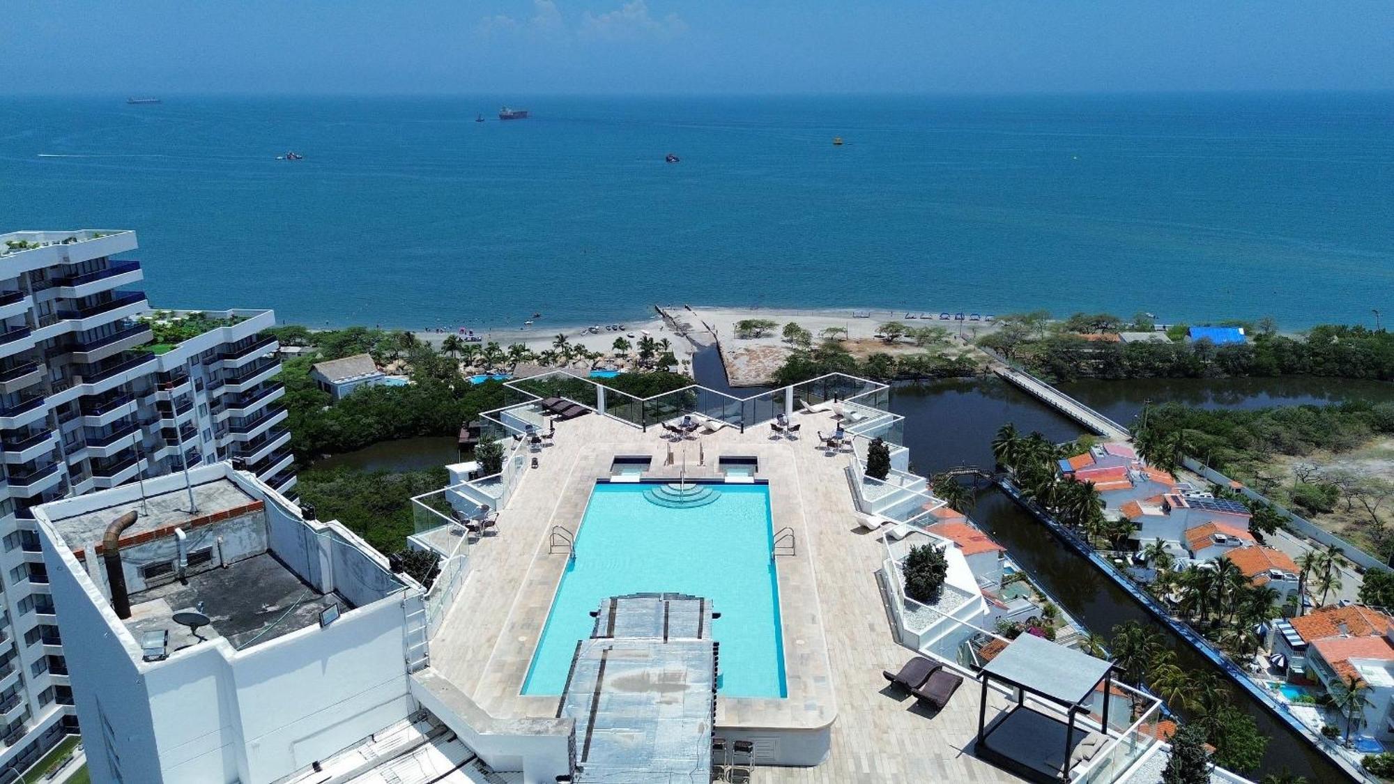 Edificio Areia En Pozos Colorados, Apto 2 Habitaciones 2 Banos Santa Marta  Bagian luar foto
