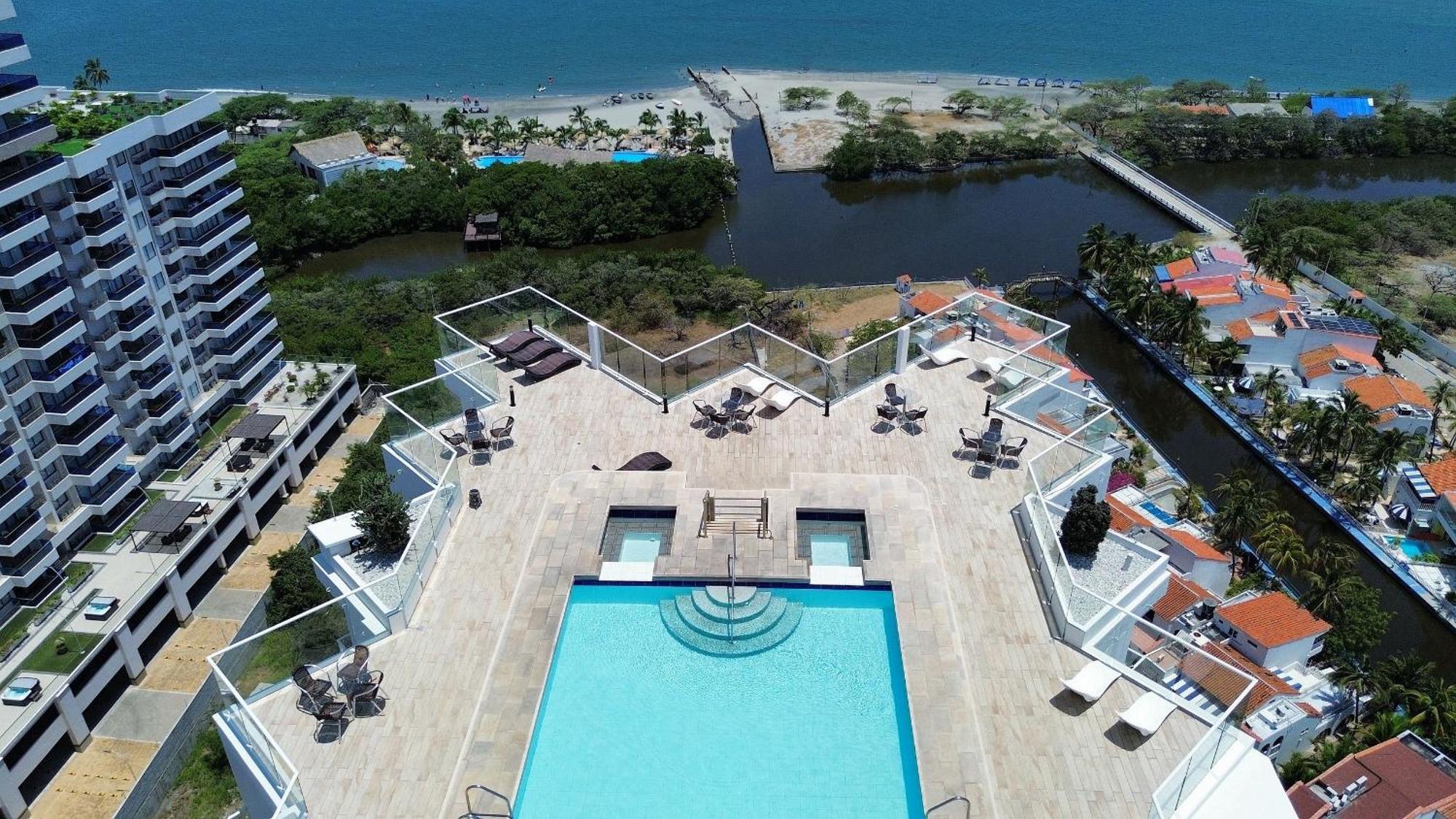 Edificio Areia En Pozos Colorados, Apto 2 Habitaciones 2 Banos Santa Marta  Bagian luar foto