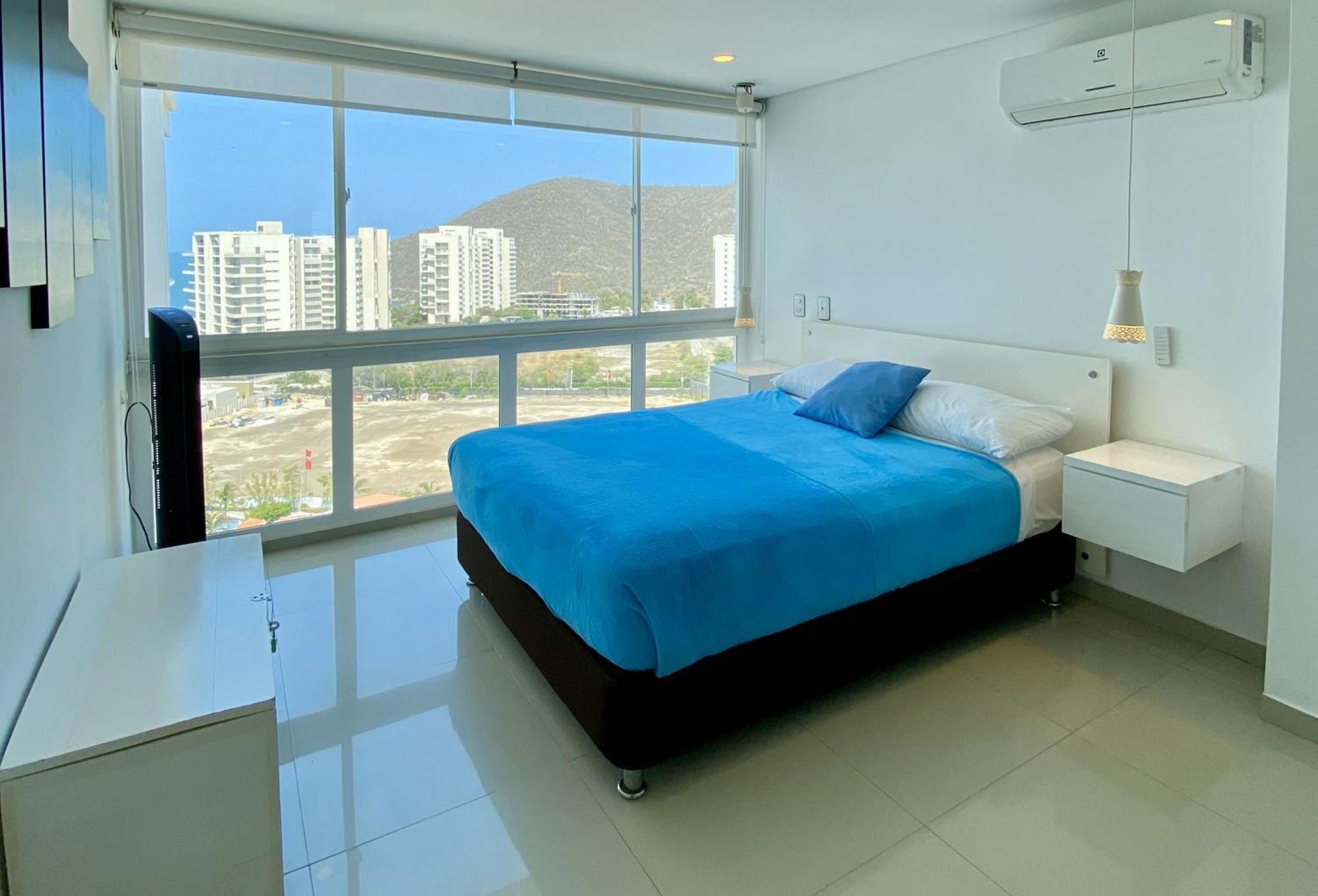 Edificio Areia En Pozos Colorados, Apto 2 Habitaciones 2 Banos Santa Marta  Bagian luar foto