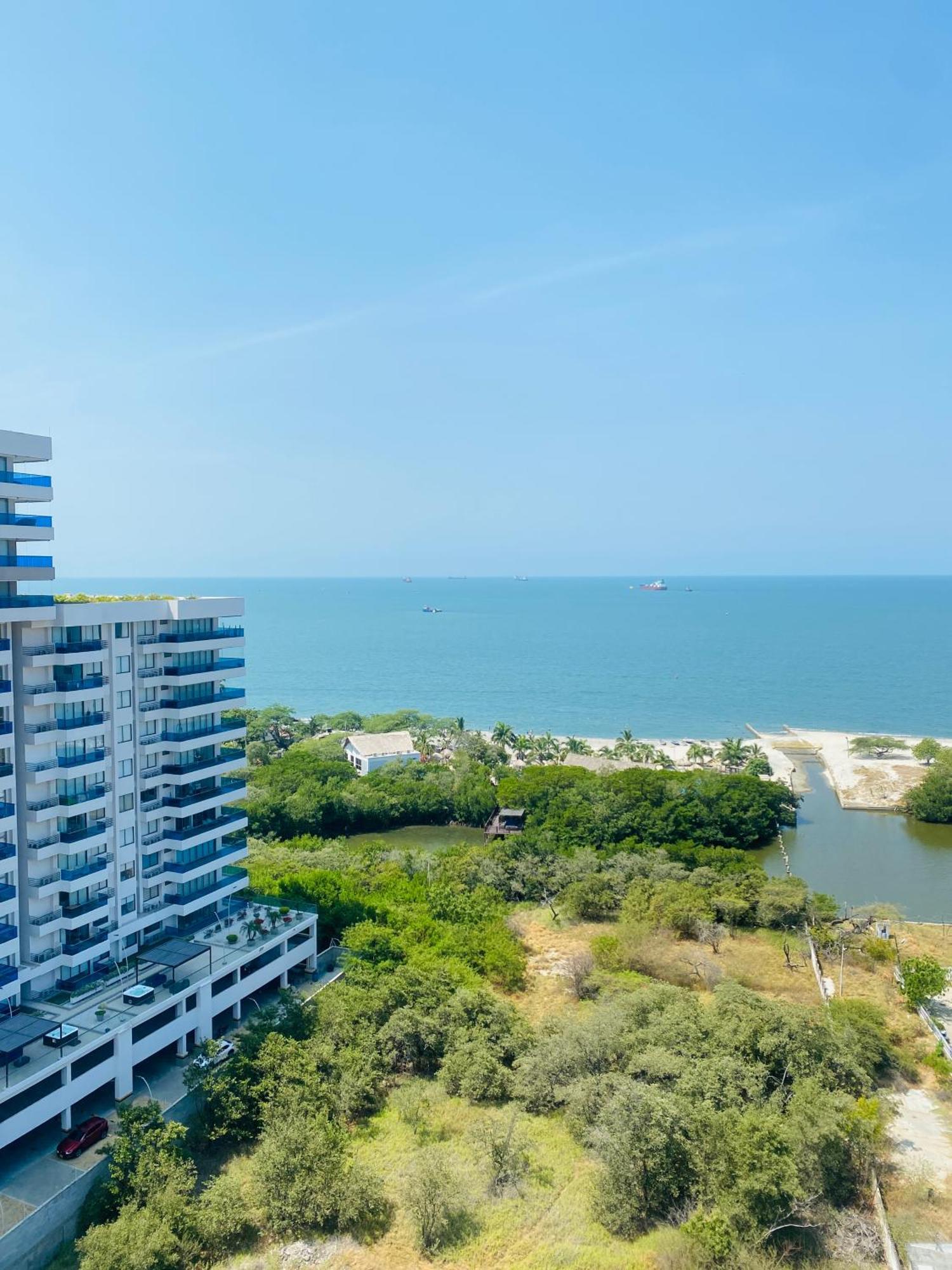 Edificio Areia En Pozos Colorados, Apto 2 Habitaciones 2 Banos Santa Marta  Bagian luar foto